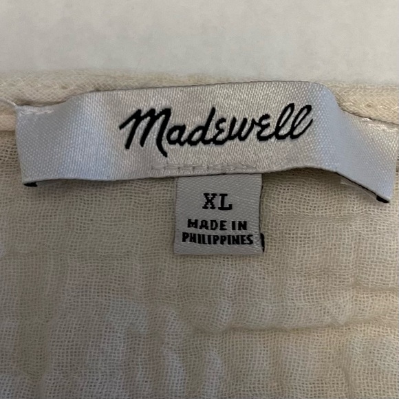 Madewell cotton blouse (1015) - Picture 5 of 6